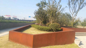 南岳耐候钢挡土墙
